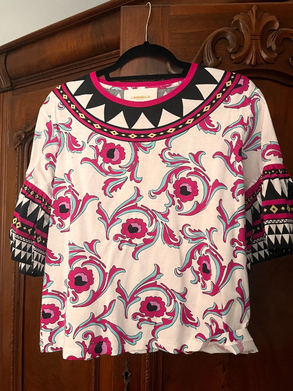 La Double J Walk the Dog Top